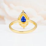 SR17652 Sapphire Ring - Additional view