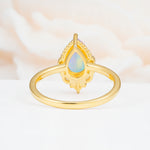 SR17652 Fire Opal Ring - Additional view