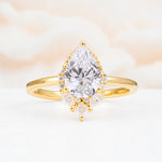 SR17652 Lab Diamond Ring - Yellow-Gold