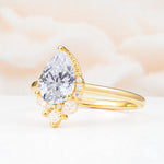 SR17652 Lab Diamond Ring - White-Gold