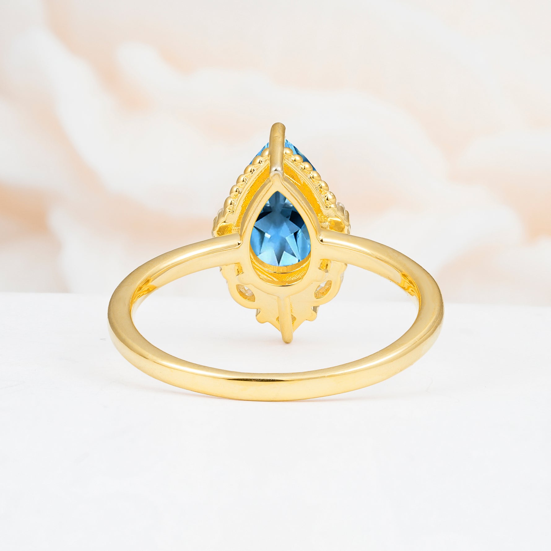 SR17652 Aquamarine Ring - Additional view