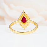 SR17652 Ruby Ring - Additional view