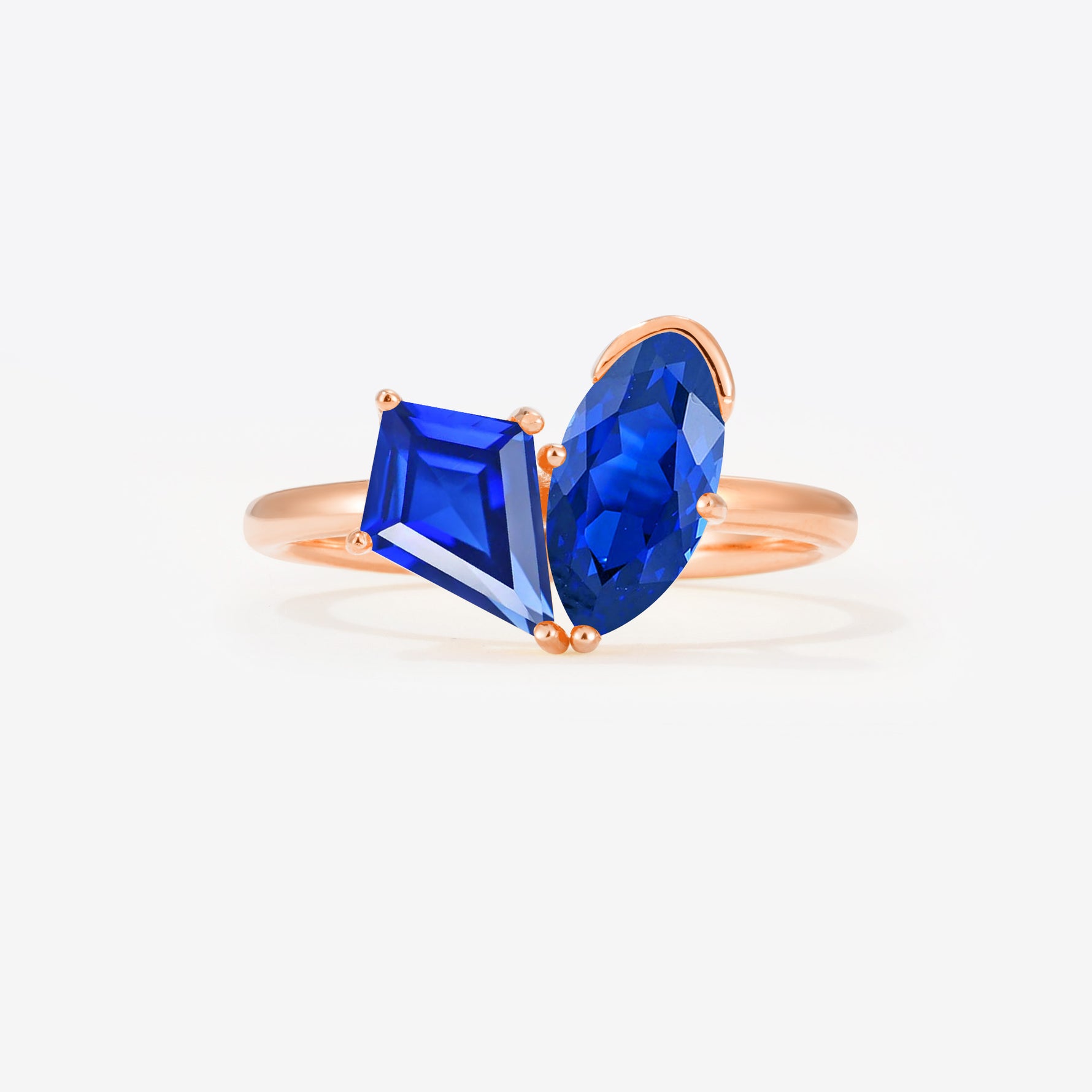 SR17654 Sapphire Ring - Additional view
