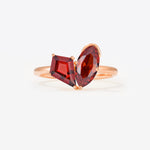 SR17654 Garnet Ring - Additional view