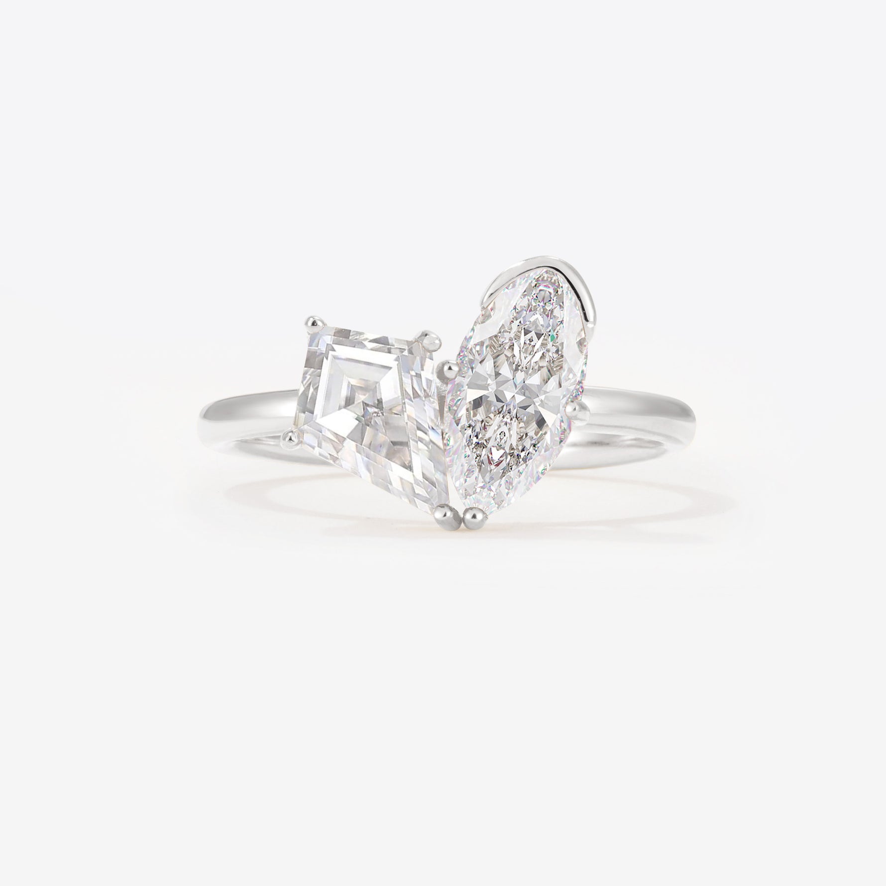 SR17654 Moissanite Ring - Additional view