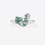 SR17654 Moss Agate Ring - Additional view