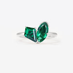 SR17654 Emerald Ring - Additional view