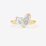SR17654 Moissanite Ring - Yellow-Gold