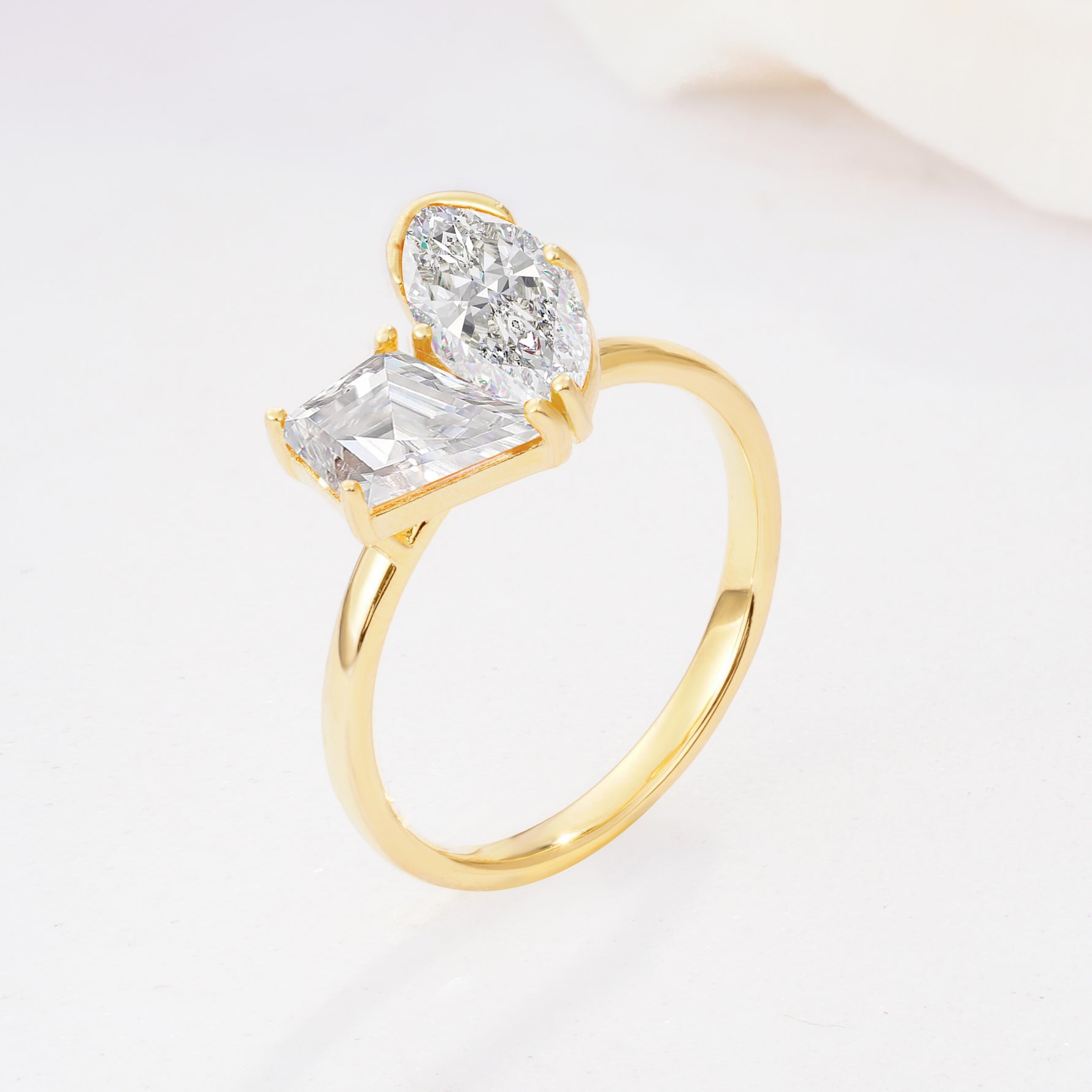 SR17654 Moissanite Ring - Additional view