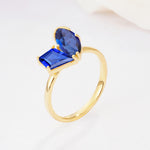 SR17654 Sapphire Ring - Additional view