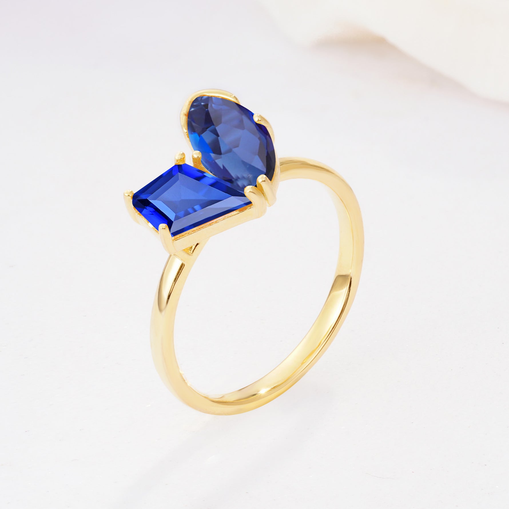 SR17654 Sapphire Ring - Additional view
