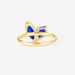 SR17654 Sapphire Ring - Additional view
