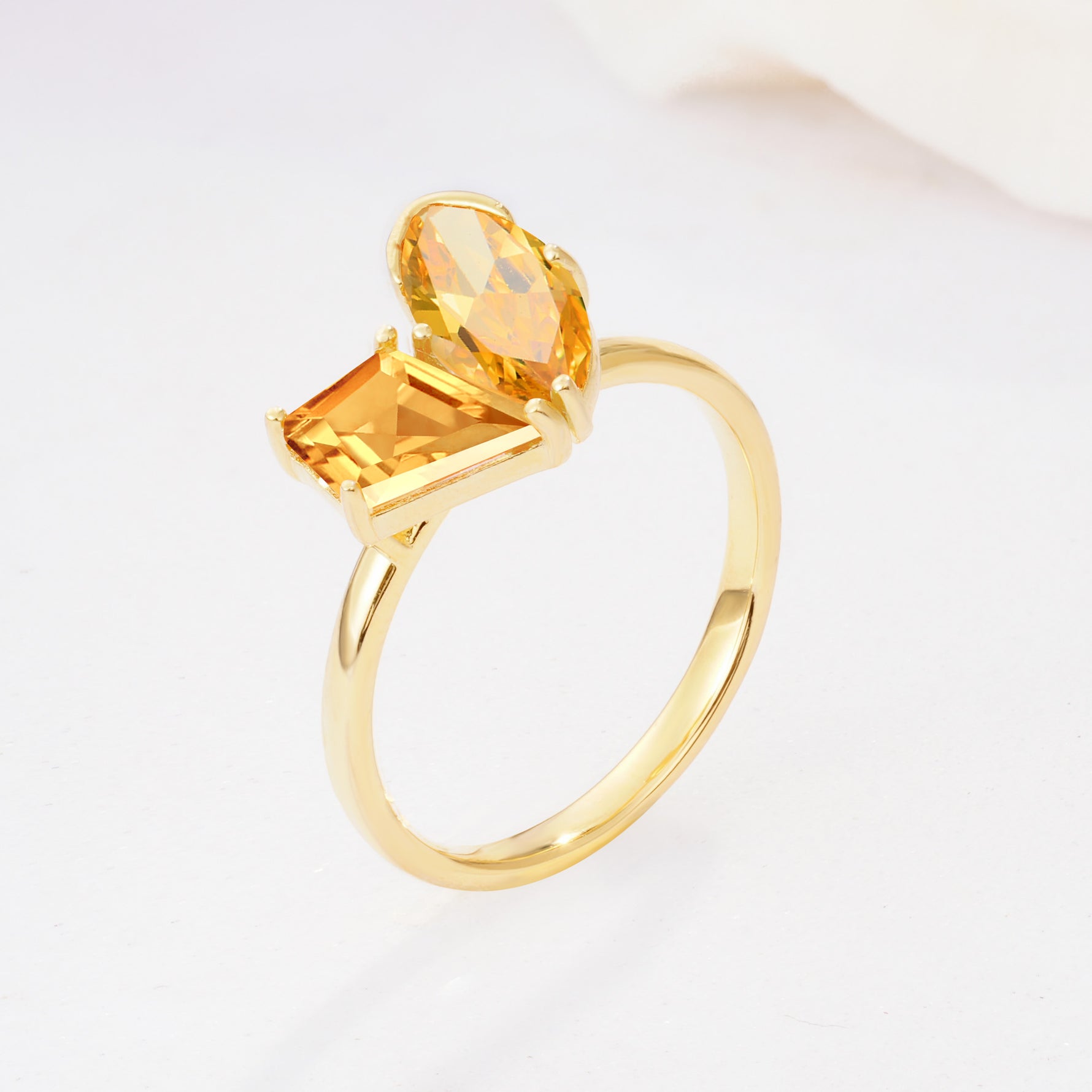 SR17654 Citrine Ring - Additional view