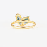 SR17654 Moss Agate Ring - Additional view