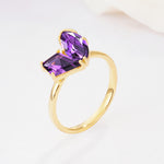 SR17654 Amethyst Ring - Additional view