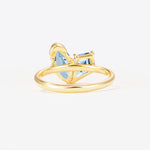 SR17654 Aquamarine Ring - Additional view