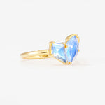 SR17654 Moonstone Ring - White-Gold