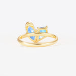 SR17654 Moonstone Ring - Additional view