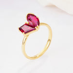 SR17654 Ruby Ring - Additional view