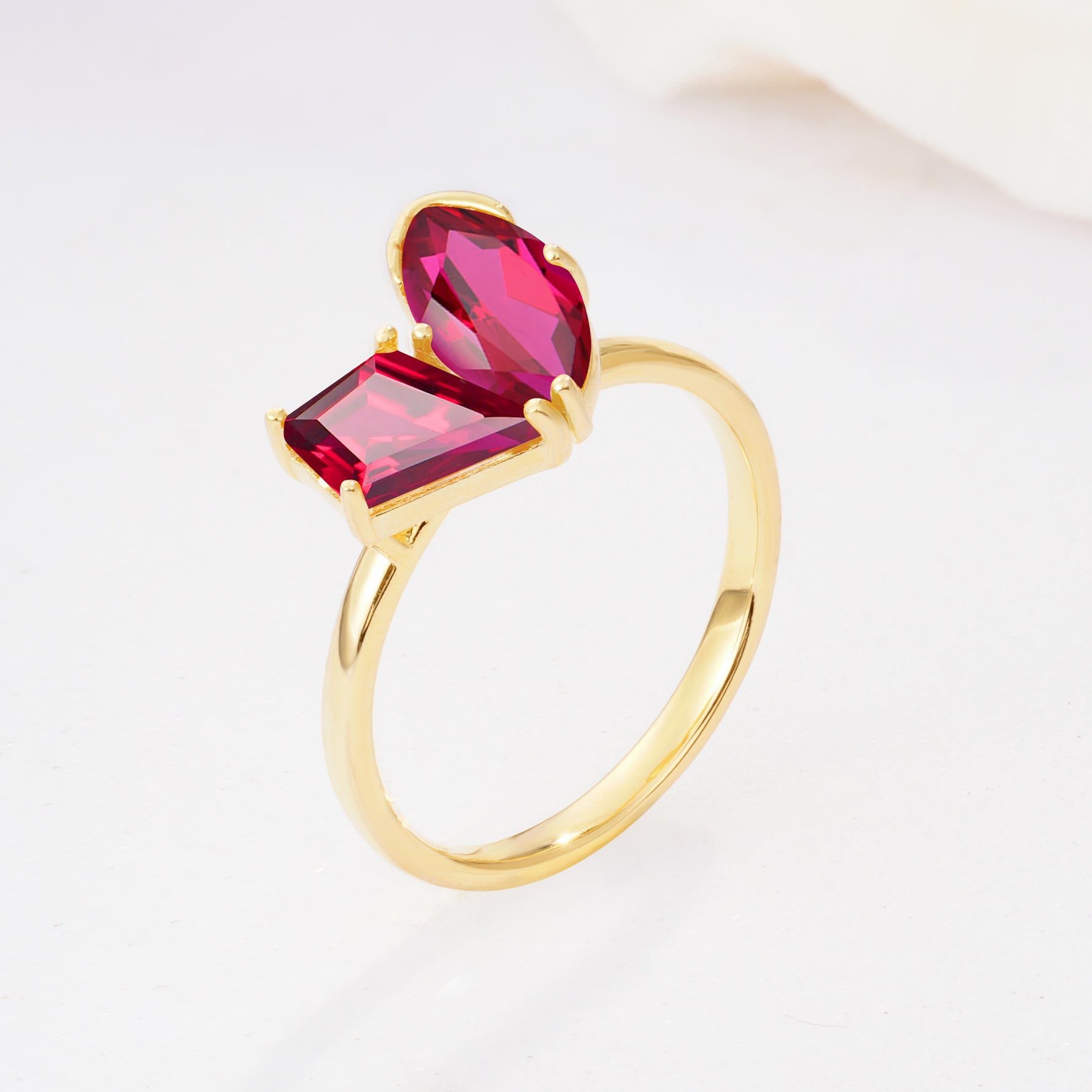 SR17654 Ruby Ring - Additional view