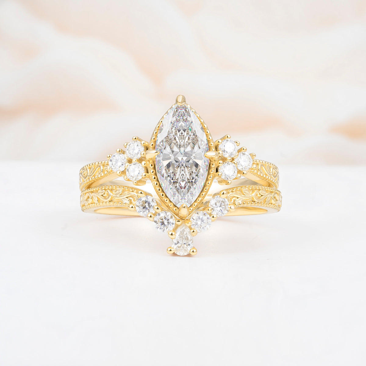 SR17655 Moissanite Ring - Additional view