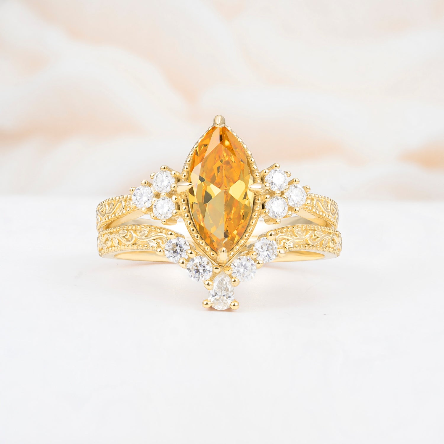 SR17655 Citrine Ring - Additional view
