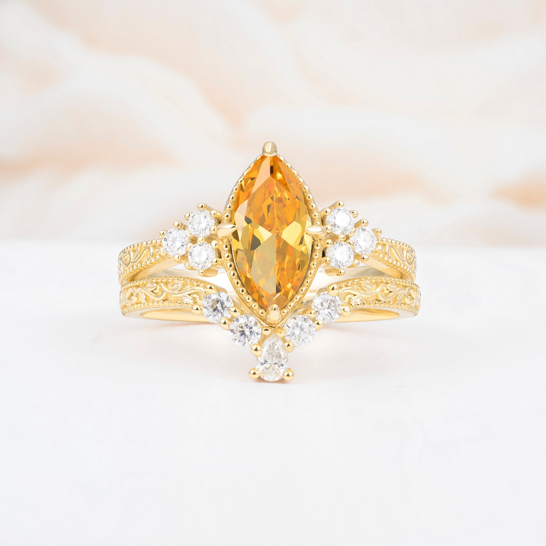 SR17655 Citrine Ring - Additional view