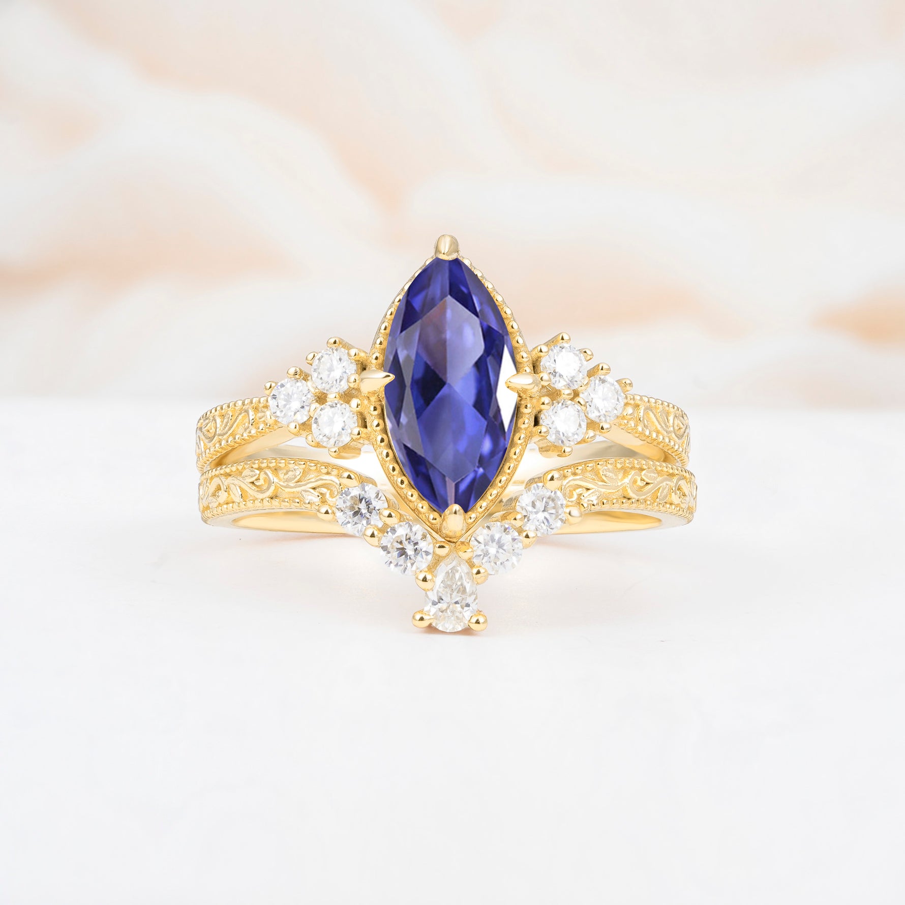 SR17655 Tanzanite Ring - Additional view