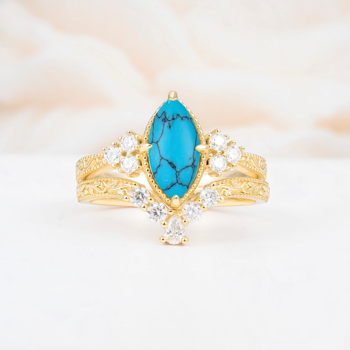 SR17655 Turquoise Ring - Additional view