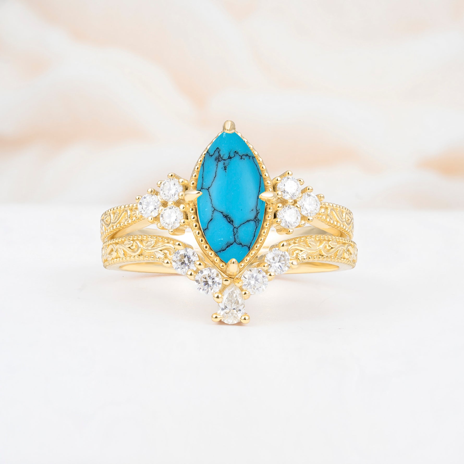 SR17655 Turquoise Ring - Additional view