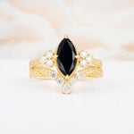 SR17655 Black Onyx Ring - Additional view
