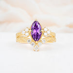 SR17655 Amethyst Ring - Additional view