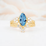 SR17655 Aquamarine Ring - Additional view