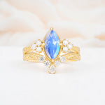 SR17655 Moonstone Ring - Additional view