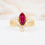 SR17655 Ruby Ring - Additional view