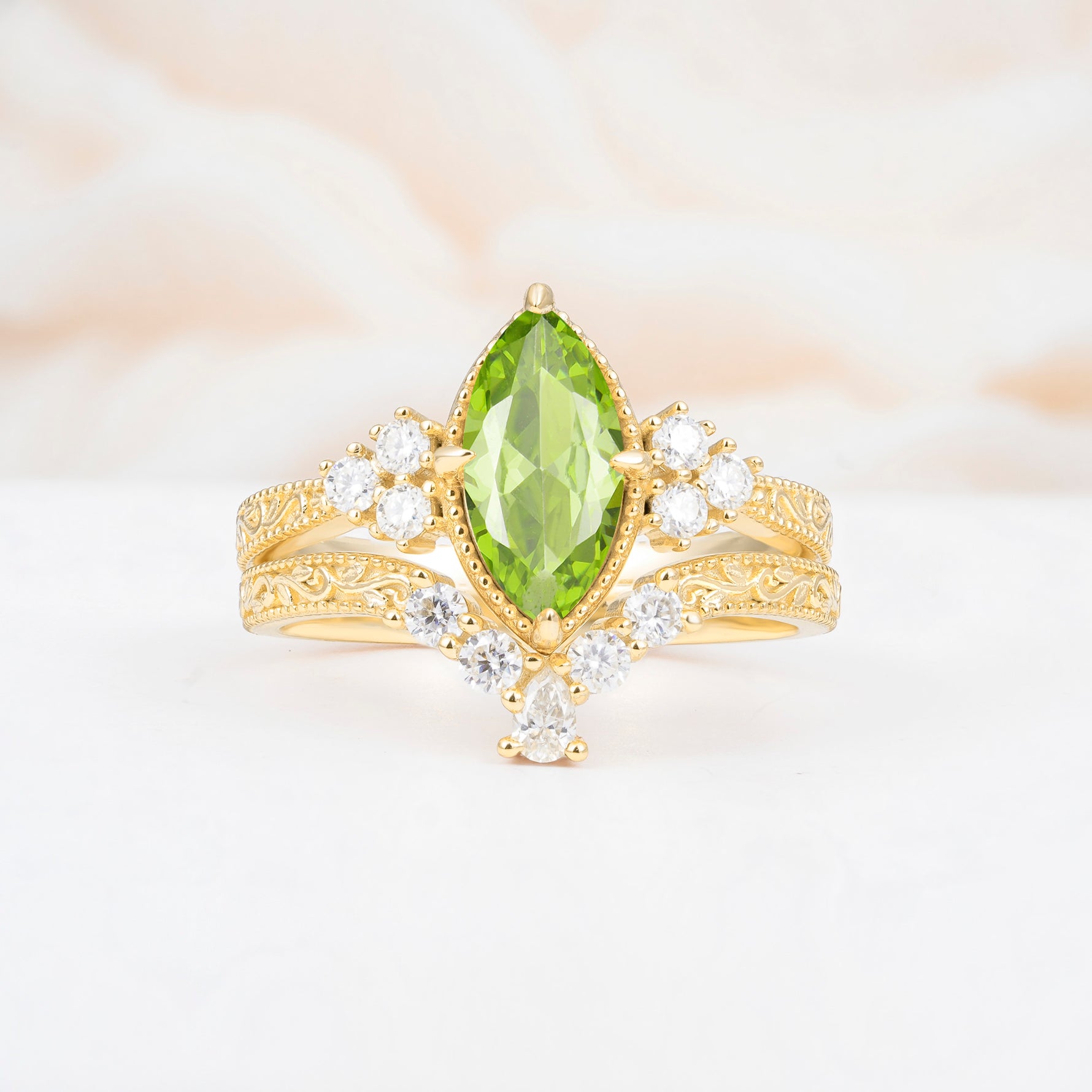 SR17655 Peridot Ring - Additional view