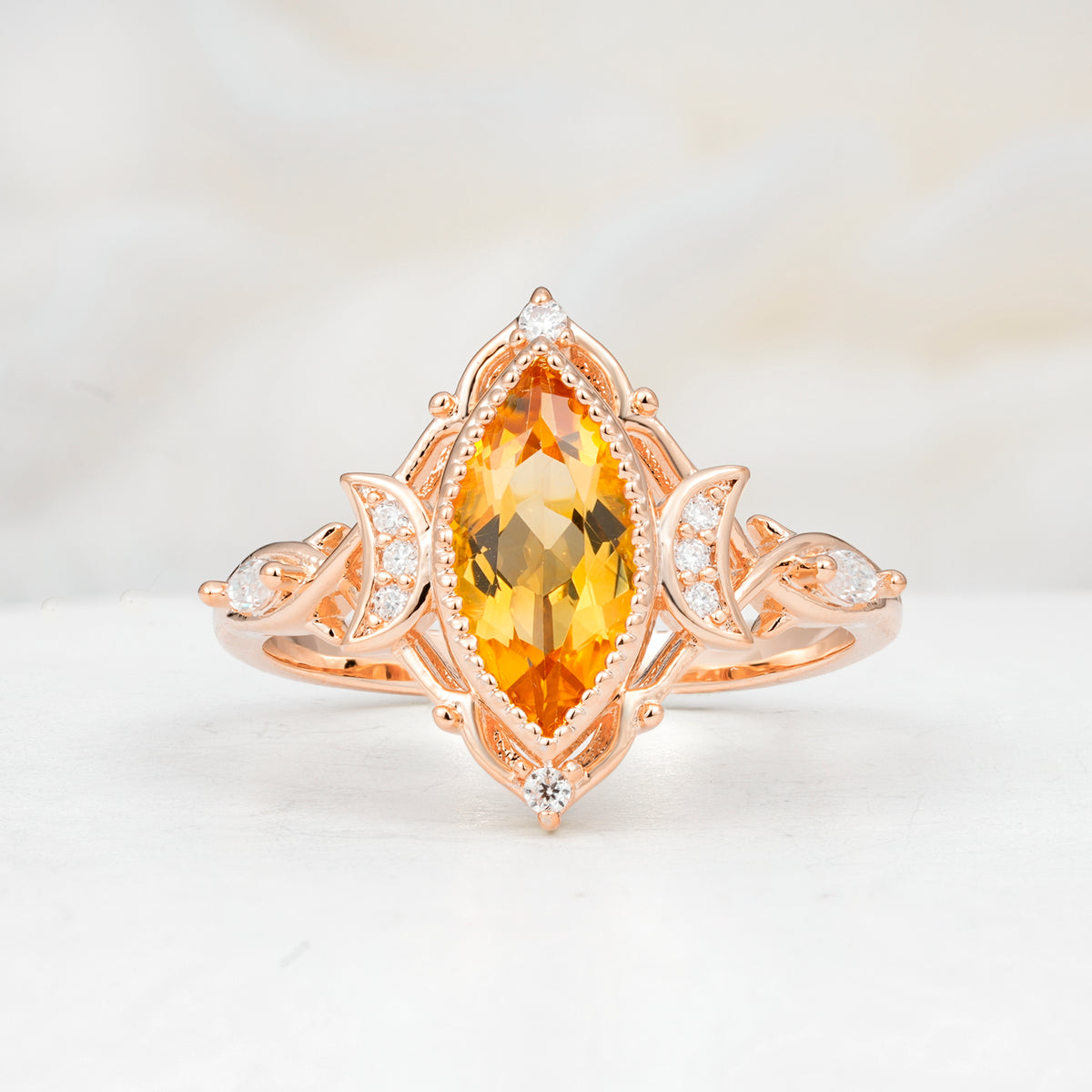 SR17656 Citrine Ring - Additional view