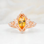 SR17656 Citrine Ring - Additional view