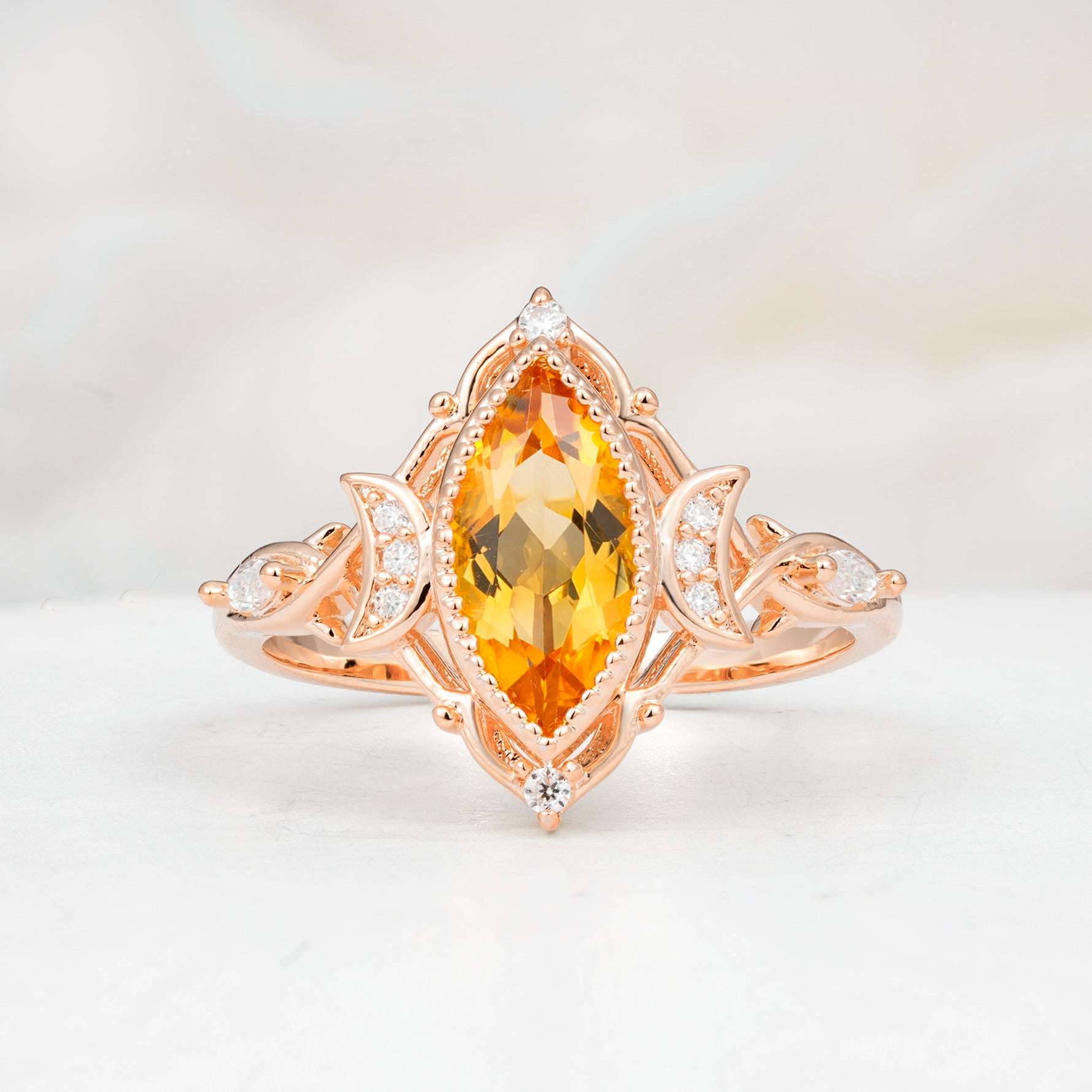SR17656 Citrine Ring - Additional view