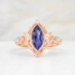 SR17656 Tanzanite Ring - Additional view