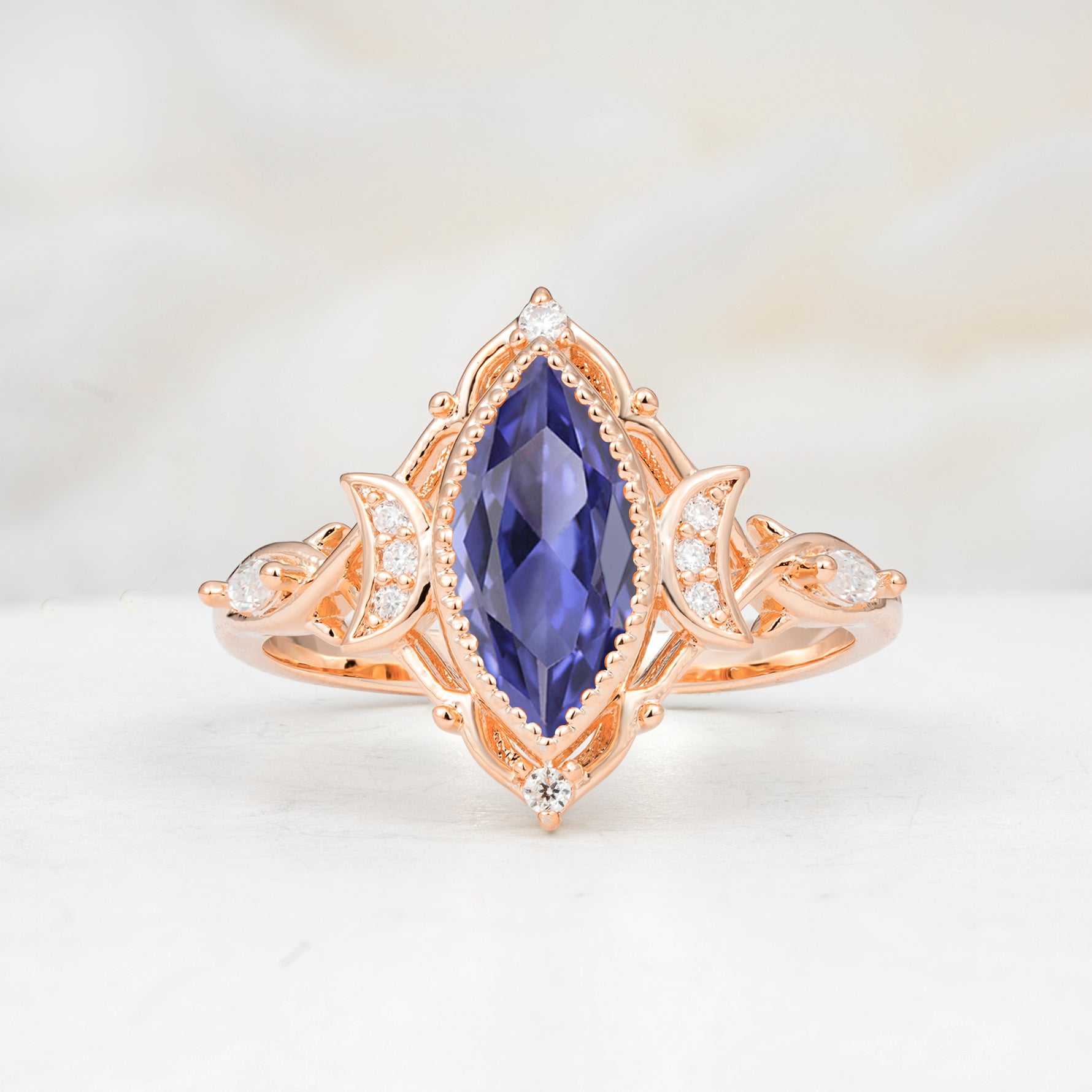 SR17656 Tanzanite Ring - Additional view