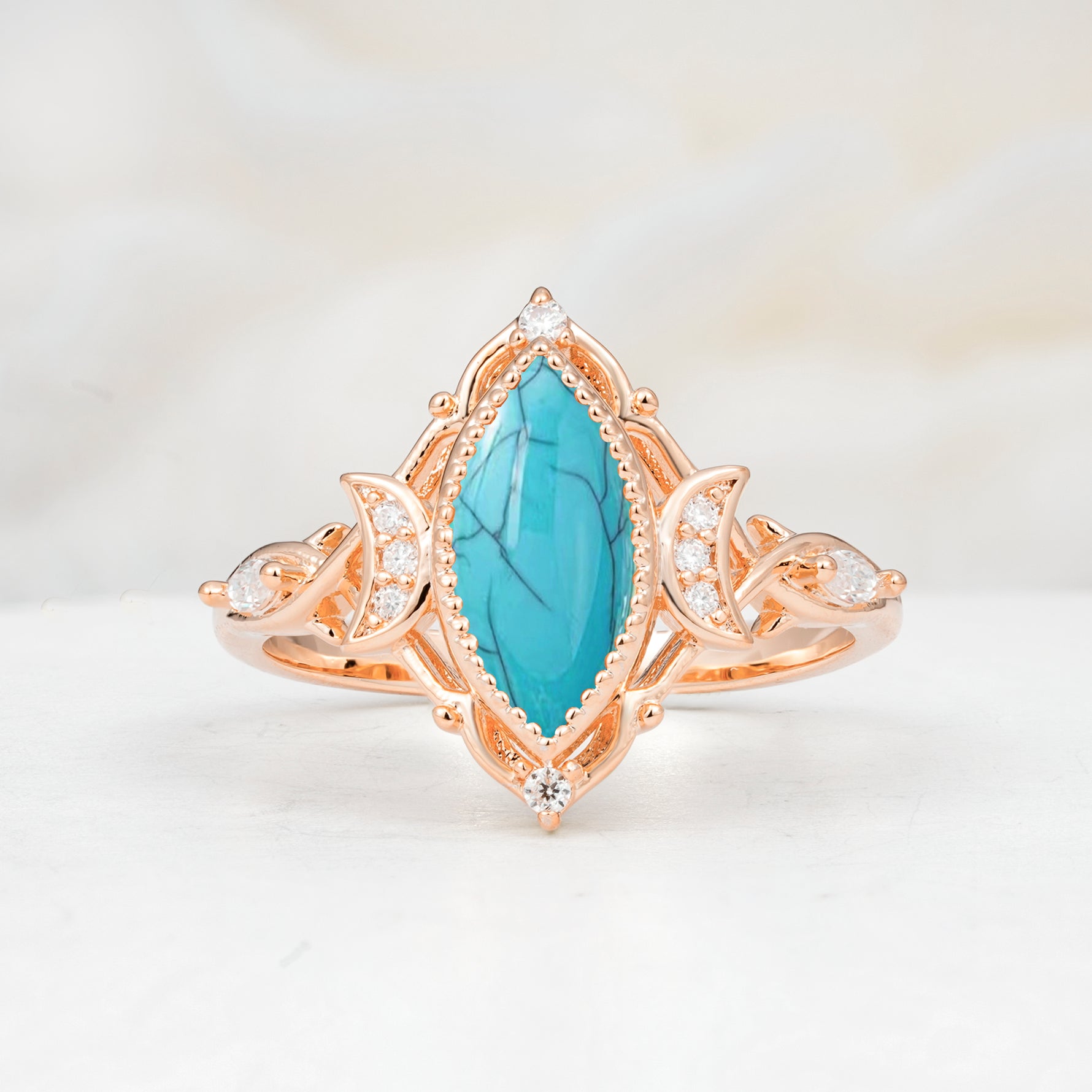 SR17656 Turquoise Ring - Additional view