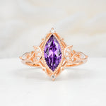 SR17656 Amethyst Ring - Additional view