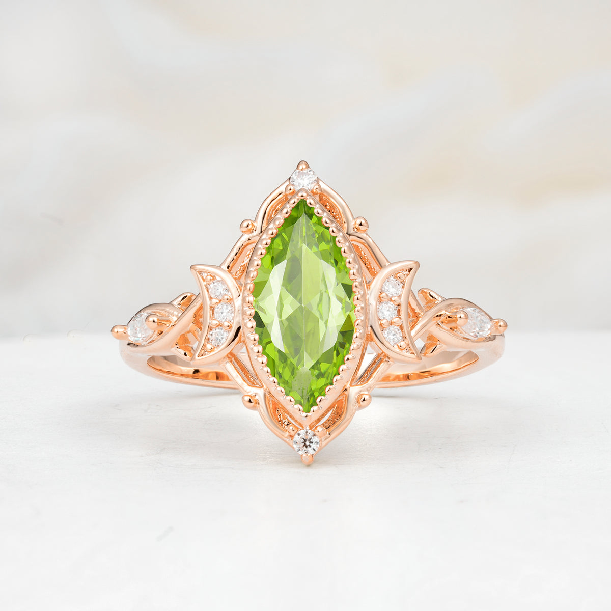 SR17656 Peridot Ring - Additional view