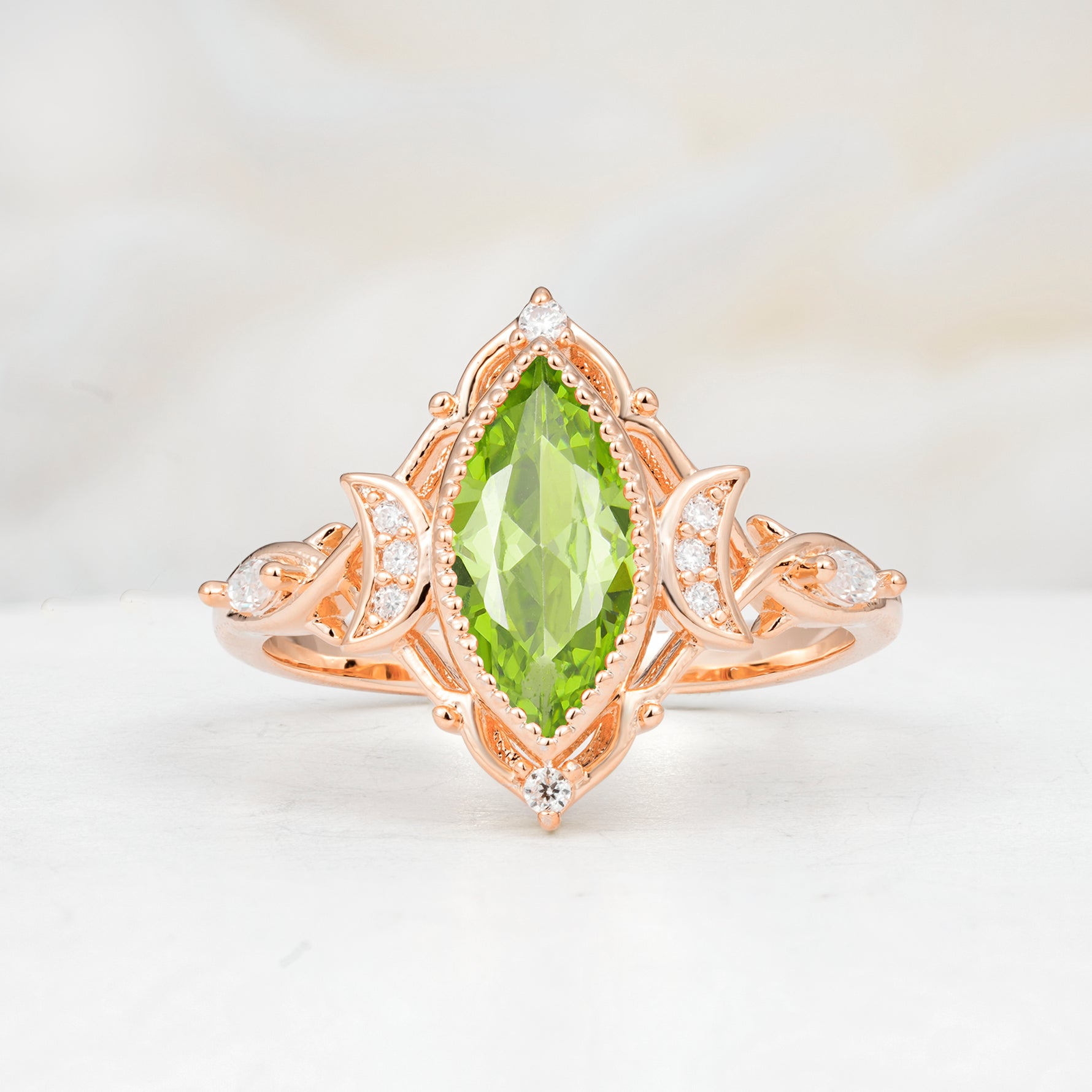 SR17656 Peridot Ring - Additional view