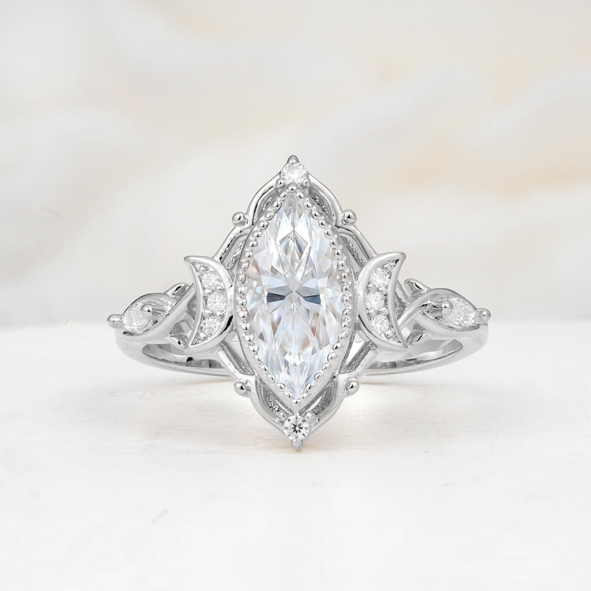 SR17656 Moissanite Ring - Additional view