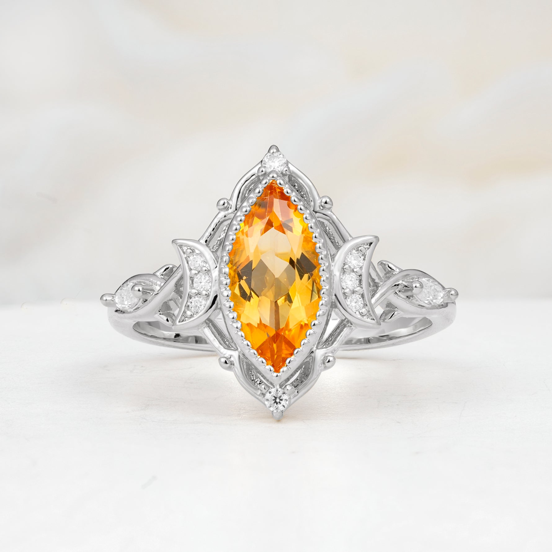 SR17656 Citrine Ring - Additional view