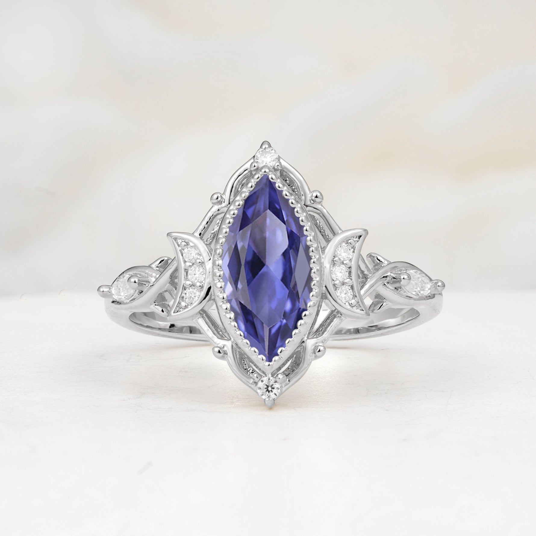 SR17656 Tanzanite Ring - Additional view