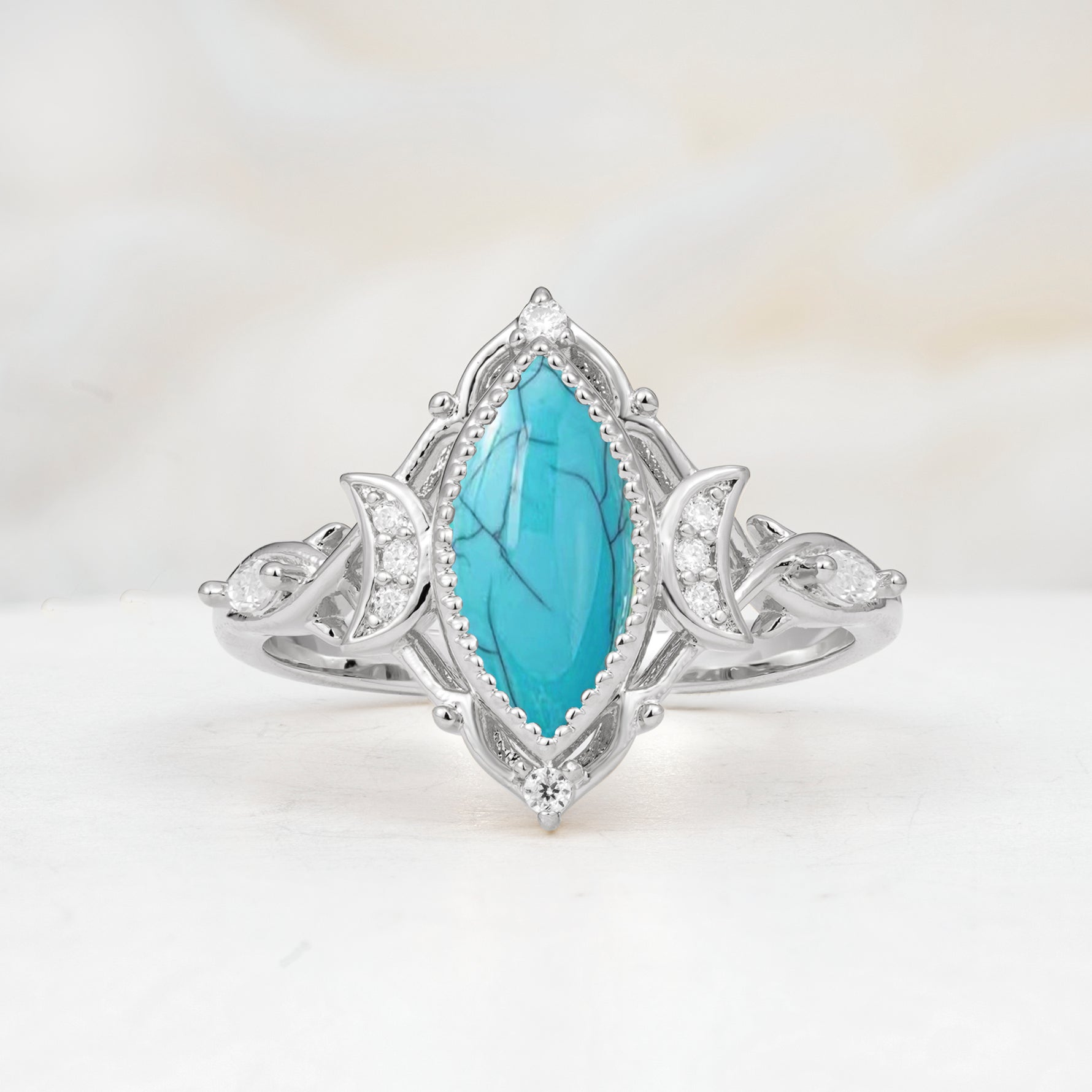 SR17656 Turquoise Ring - Additional view