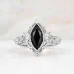 SR17656 Black Onyx Ring - Additional view